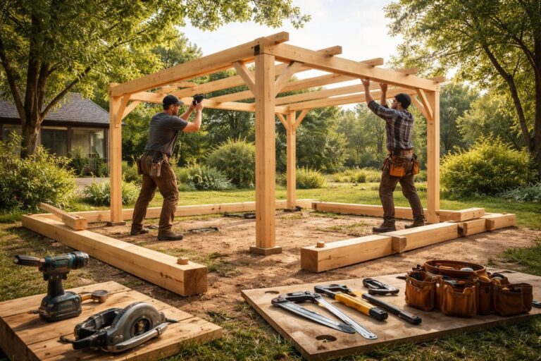 apprenez à fabriquer une pergola démontable en bois facilement avec notre guide étape par étape, idéal pour embellir votre jardin tout en gardant flexibilité et praticité.
