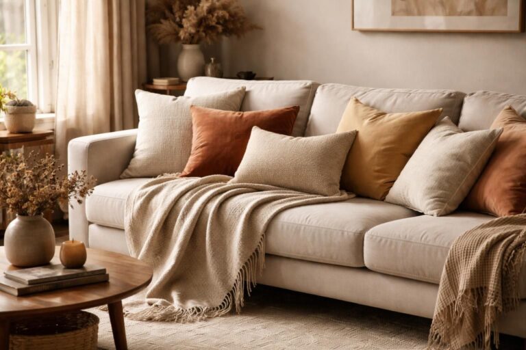 découvrez comment habiller un canapé avec des plaids et des coussins pour apporter confort et style à votre intérieur.