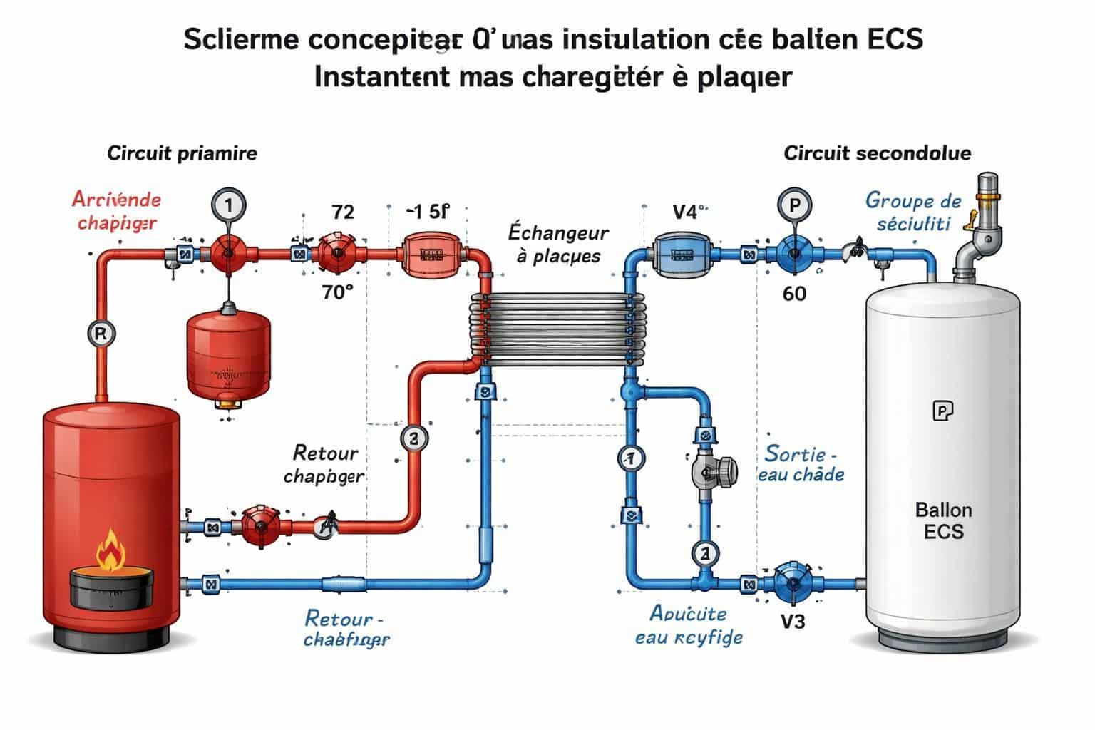 apprenez à installer un ballon ecs instantané facilement et rapidement grâce à notre guide pratique étape par étape. optimisez la production d'eau chaude sanitaire chez vous.