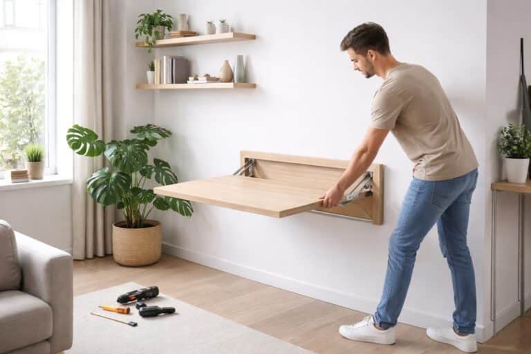 découvrez comment installer un bureau escamotable facilement et optimiser votre espace de travail avec notre guide pratique étape par étape.