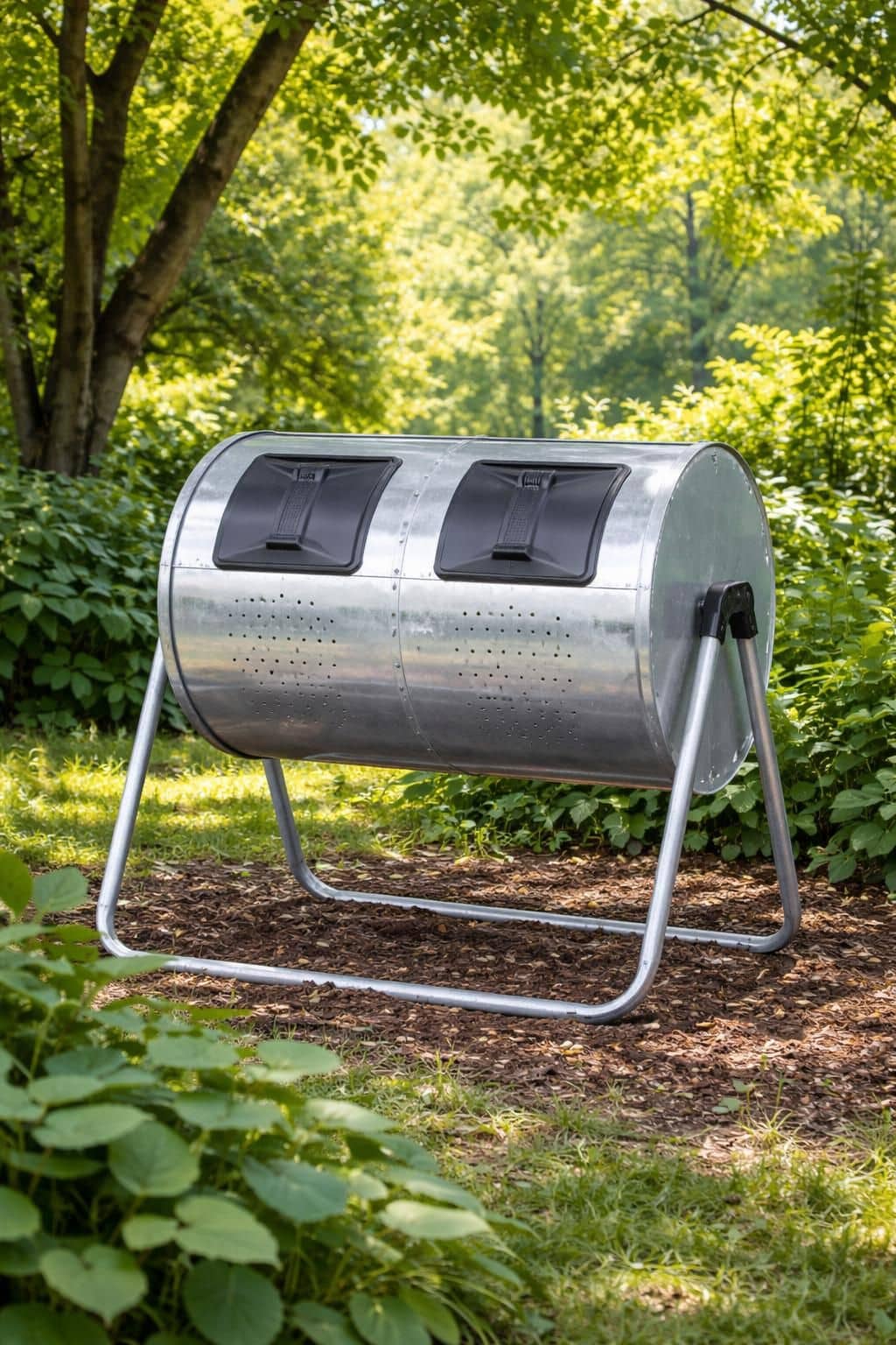 d&eacute;couvrez comment installer facilement un composteur rotatif pour transformer vos d&eacute;chets organiques en compost riche et naturel. guide &eacute;tape par &eacute;tape pour un jardin &eacute;cologique et z&eacute;ro d&eacute;chet.