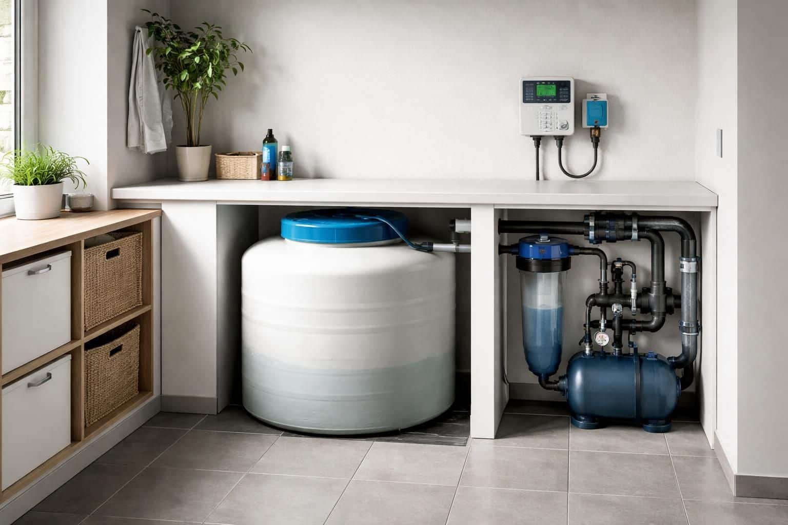 apprenez &agrave; installer un syst&egrave;me de r&eacute;cup&eacute;ration d'eau de pluie int&eacute;rieur pour &eacute;conomiser l'eau et r&eacute;duire vos factures tout en pr&eacute;servant l'environnement.