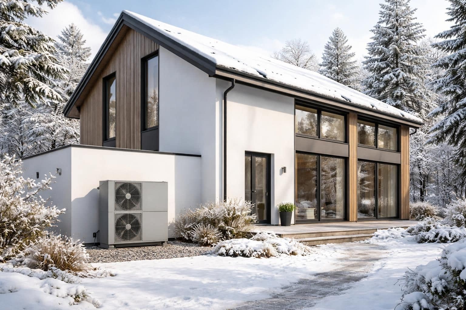 d&eacute;couvrez comment installer une pompe &agrave; chaleur air/eau adapt&eacute;e aux zones froides pour un chauffage efficace et &eacute;conomique toute l'ann&eacute;e.