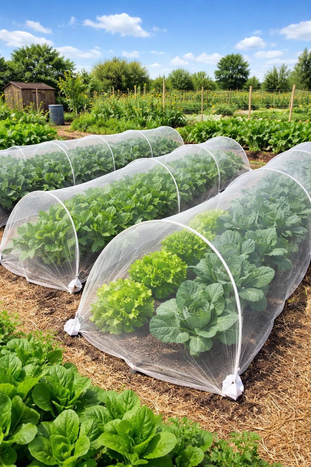 d&eacute;couvrez comment installer une protection anti-ravageurs efficace pour votre potager et pr&eacute;server vos l&eacute;gumes des insectes nuisibles.