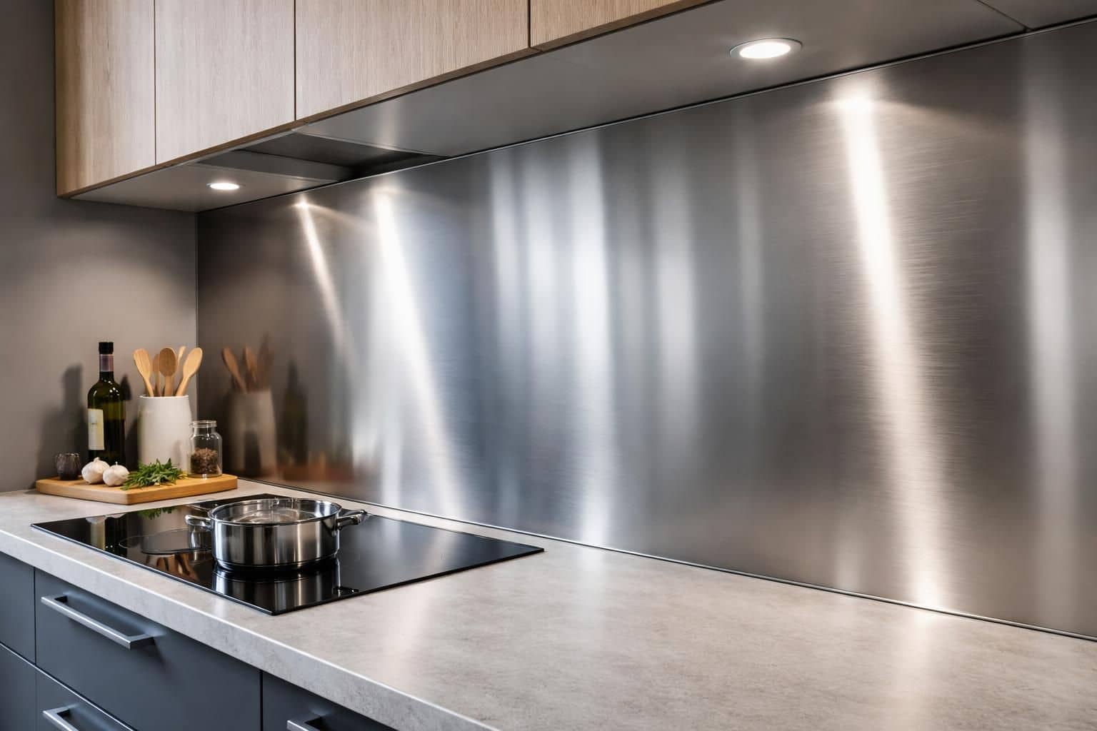 apprenez &agrave; poser une cr&eacute;dence en aluminium facilement avec notre guide &eacute;tape par &eacute;tape pour une cuisine moderne et prot&eacute;g&eacute;e.