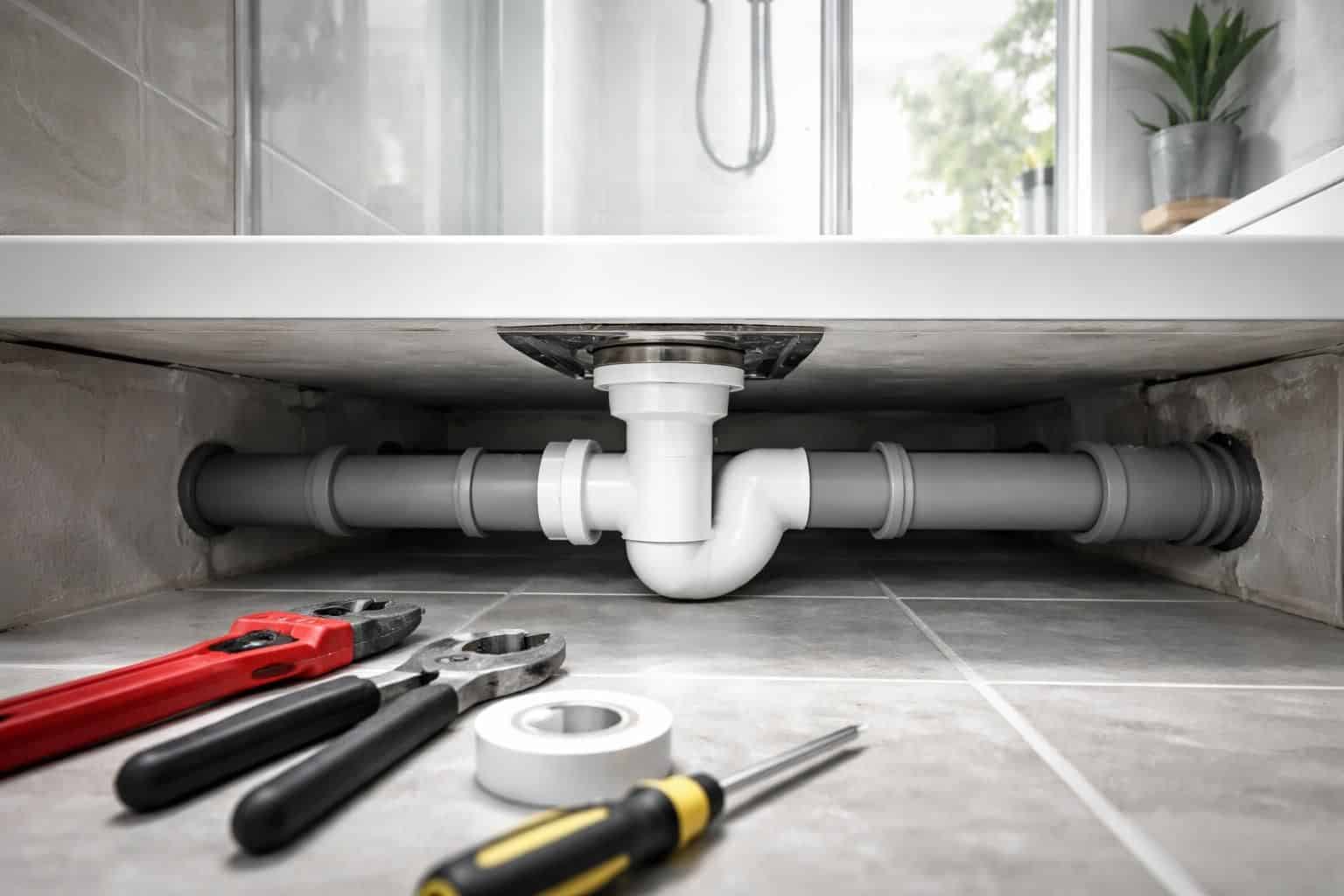 d&eacute;couvrez comment remplacer facilement un siphon de douche gr&acirc;ce &agrave; notre guide &eacute;tape par &eacute;tape, pour une salle de bain fonctionnelle et sans odeurs.