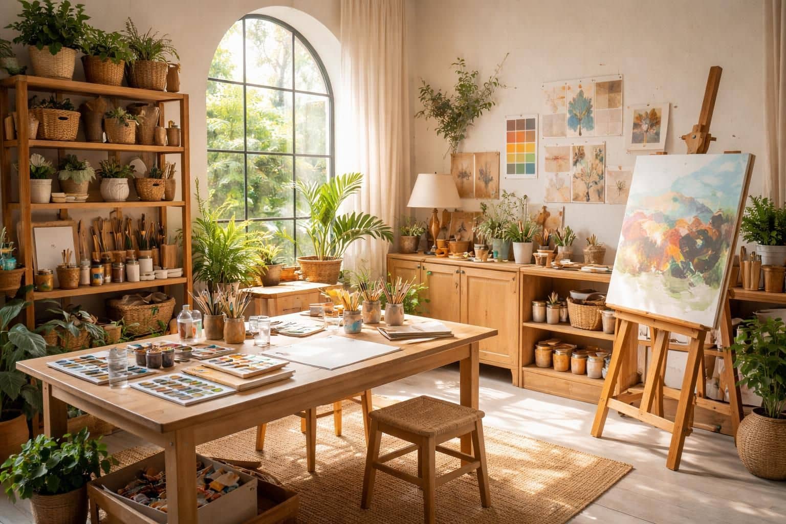 d&eacute;couvrez comment r&eacute;ussir une ambiance d'atelier d'artiste, alliant cr&eacute;ativit&eacute;, organisation et inspiration pour un espace de travail unique et stimulant.