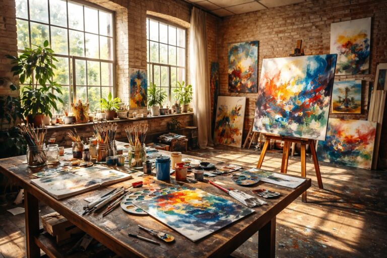 découvrez comment réussir une ambiance authentique d'atelier d’artiste pour stimuler votre créativité et créer un espace inspirant.