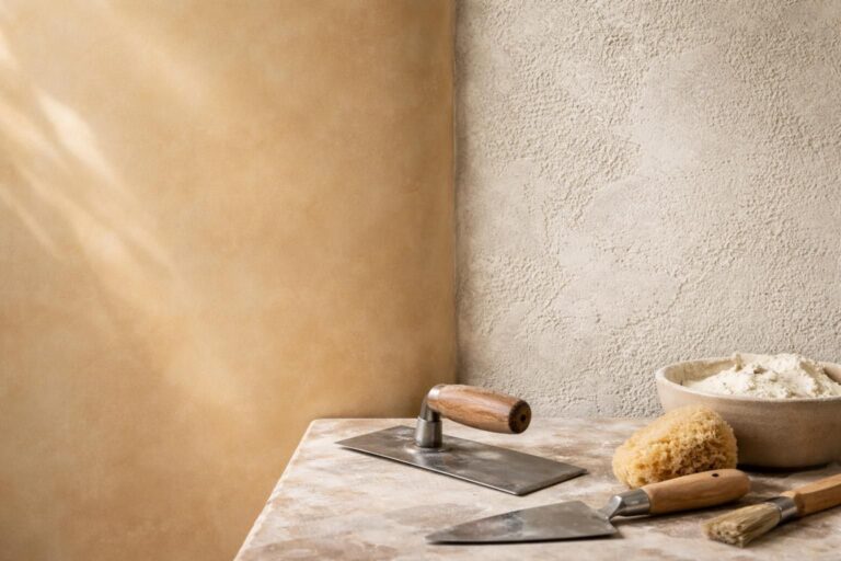 découvrez comment utiliser des matériaux poreux comme le tadelakt et la chaux pour créer des surfaces naturelles, respirantes et esthétiques dans vos projets de construction et de rénovation.