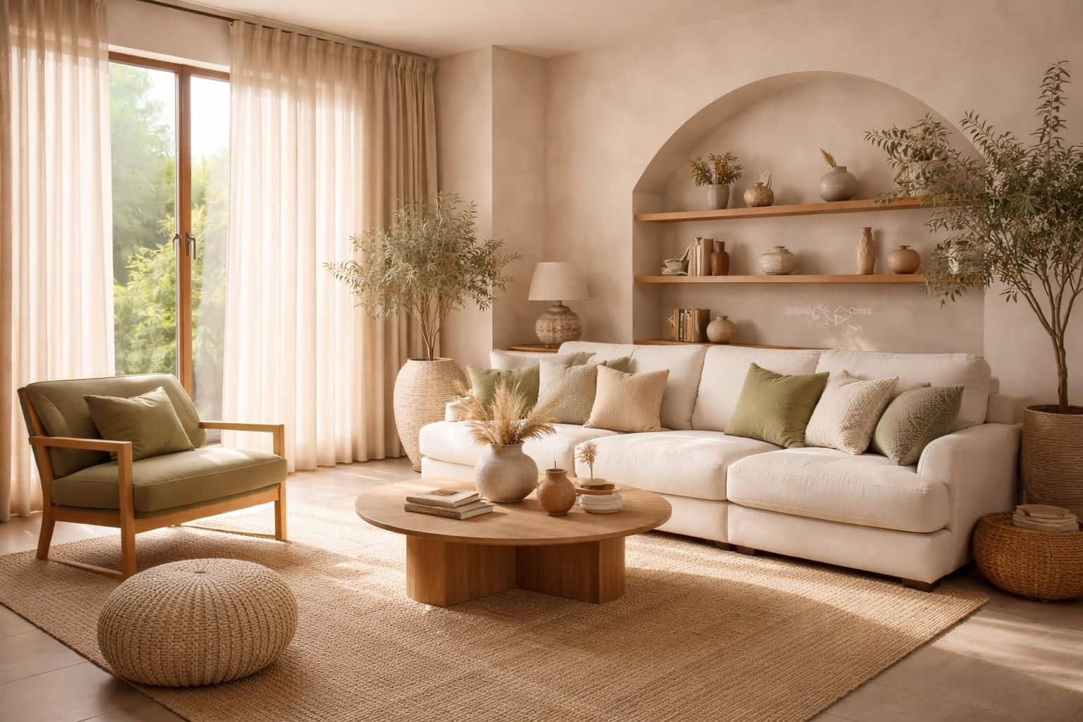 d&eacute;couvrez comment utiliser des tons sable pour cr&eacute;er une atmosph&egrave;re douce et apaisante dans votre int&eacute;rieur, alliant chaleur et &eacute;l&eacute;gance naturelle.