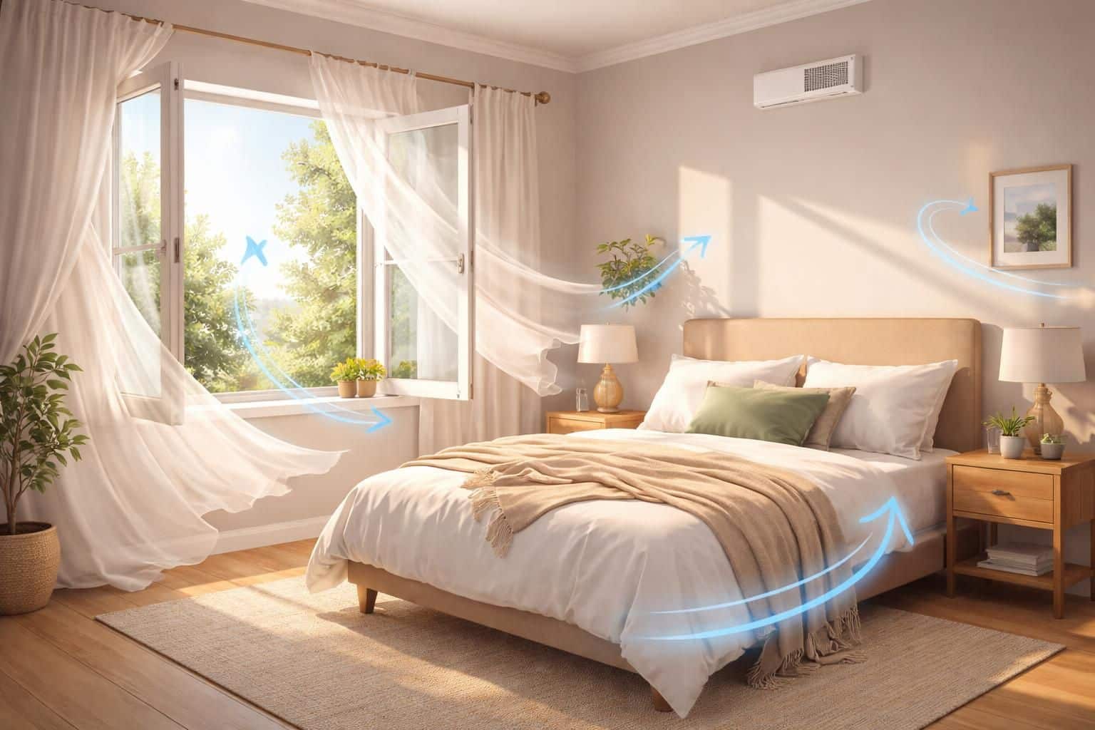 d&eacute;couvrez des astuces efficaces pour am&eacute;liorer la circulation d&rsquo;air dans votre chambre et cr&eacute;er un environnement plus sain et confortable.