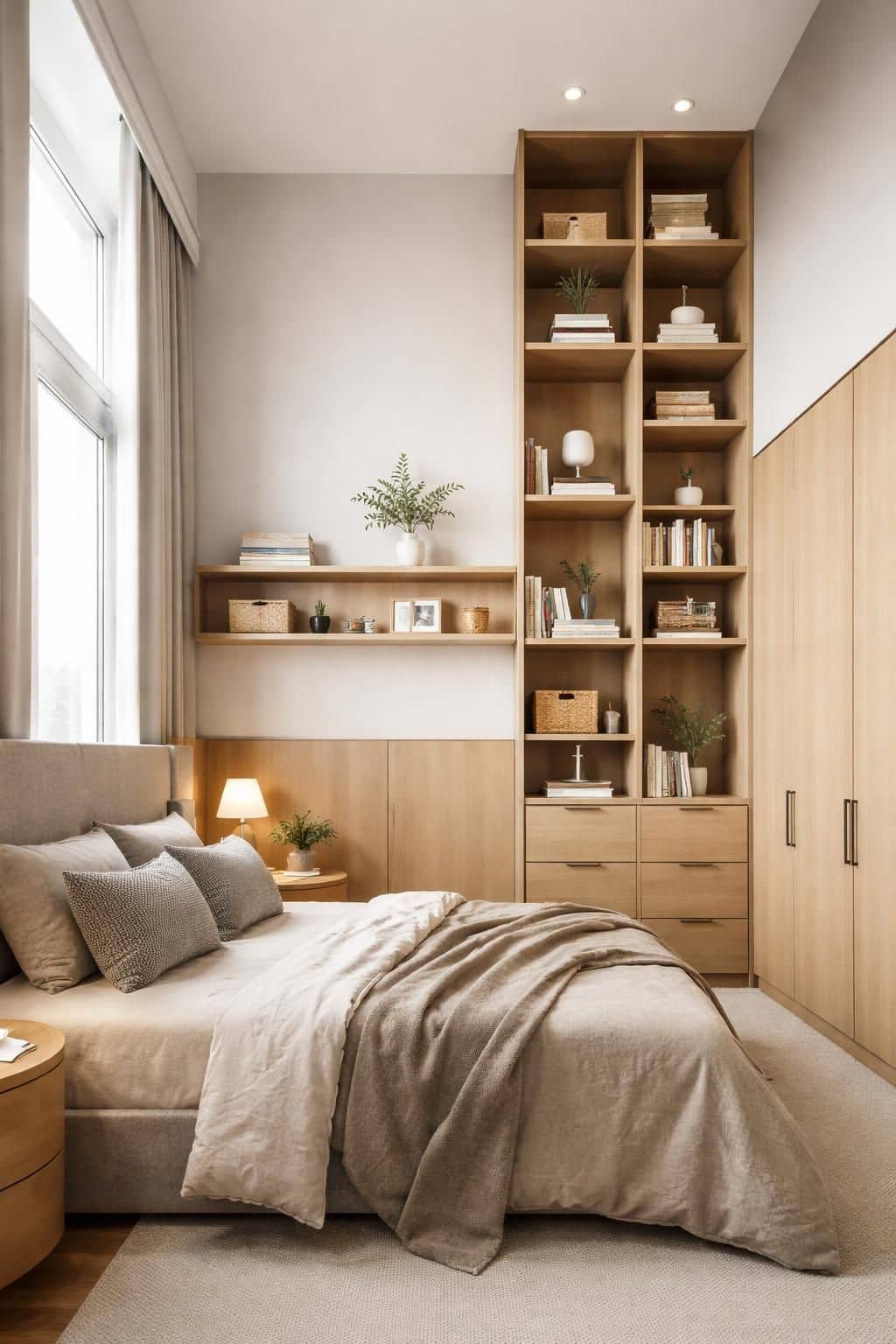 d&eacute;couvrez comment am&eacute;nager une chambre avec des solutions de rangement vertical pour optimiser l'espace et garder votre pi&egrave;ce organis&eacute;e et fonctionnelle.