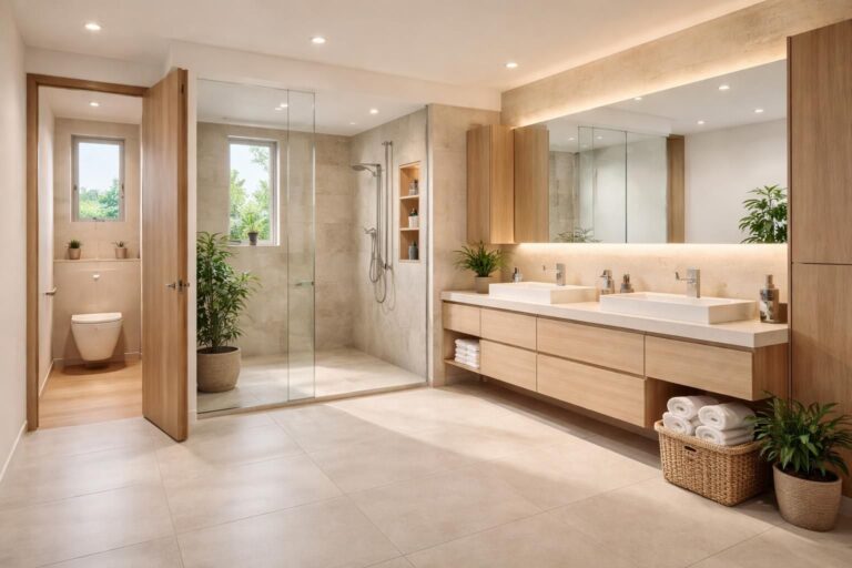 découvrez nos conseils et astuces pour aménager une salle de bain avec wc séparé, alliant confort, fonctionnalité et style dans votre espace.
