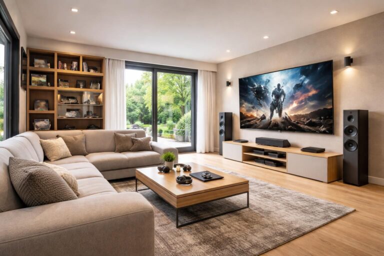 découvrez comment aménager une salle multimédia idéale pour le divertissement, le travail et la créativité grâce à nos conseils pratiques et astuces d'experts.