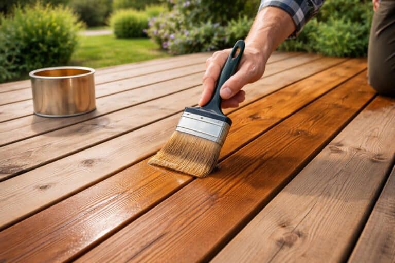 découvrez comment appliquer un saturateur bois sur votre terrasse pour protéger et sublimer le bois tout en assurant sa durabilité face aux intempéries.