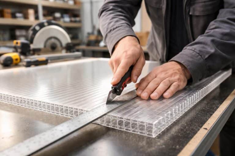 apprenez à couper facilement et précisément du polycarbonate alvéolaire grâce à nos conseils pratiques et outils adaptés pour un résultat professionnel.