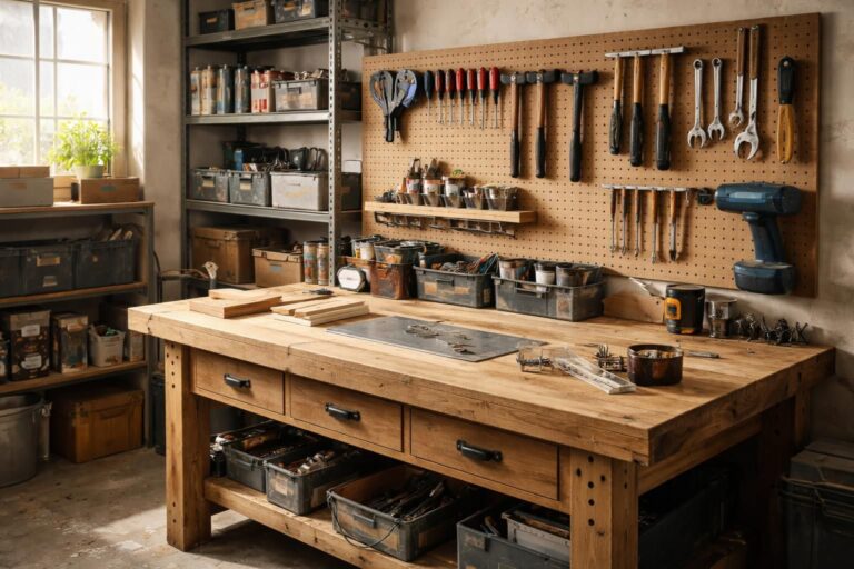 découvrez comment créer un coin travail atelier fonctionnel et inspirant chez vous, alliant organisation, confort et créativité pour booster votre productivité.