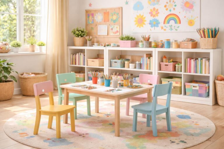 découvrez comment créer un espace artistique dédié aux enfants à domicile, pour stimuler leur créativité et favoriser leur expression artistique en toute sérénité.