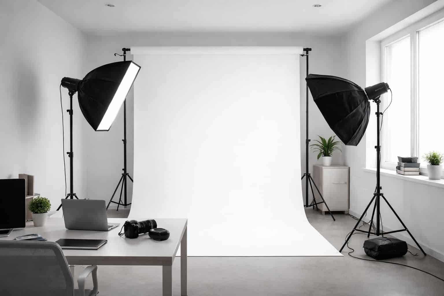 d&eacute;couvrez comment cr&eacute;er un studio photo professionnel dans votre bureau, avec des astuces pour optimiser l'espace, choisir le bon &eacute;quipement et am&eacute;liorer la qualit&eacute; de vos prises de vue.