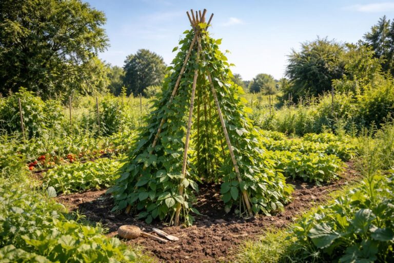 découvrez comment cultiver des haricots en tipi pour optimiser l'espace de votre jardin et favoriser une croissance saine. conseils pratiques et étapes simples pour réussir cette méthode traditionnelle.