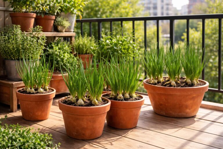 apprenez à cultiver des oignons sur votre balcon facilement avec nos conseils pratiques pour un potager urbain réussi.