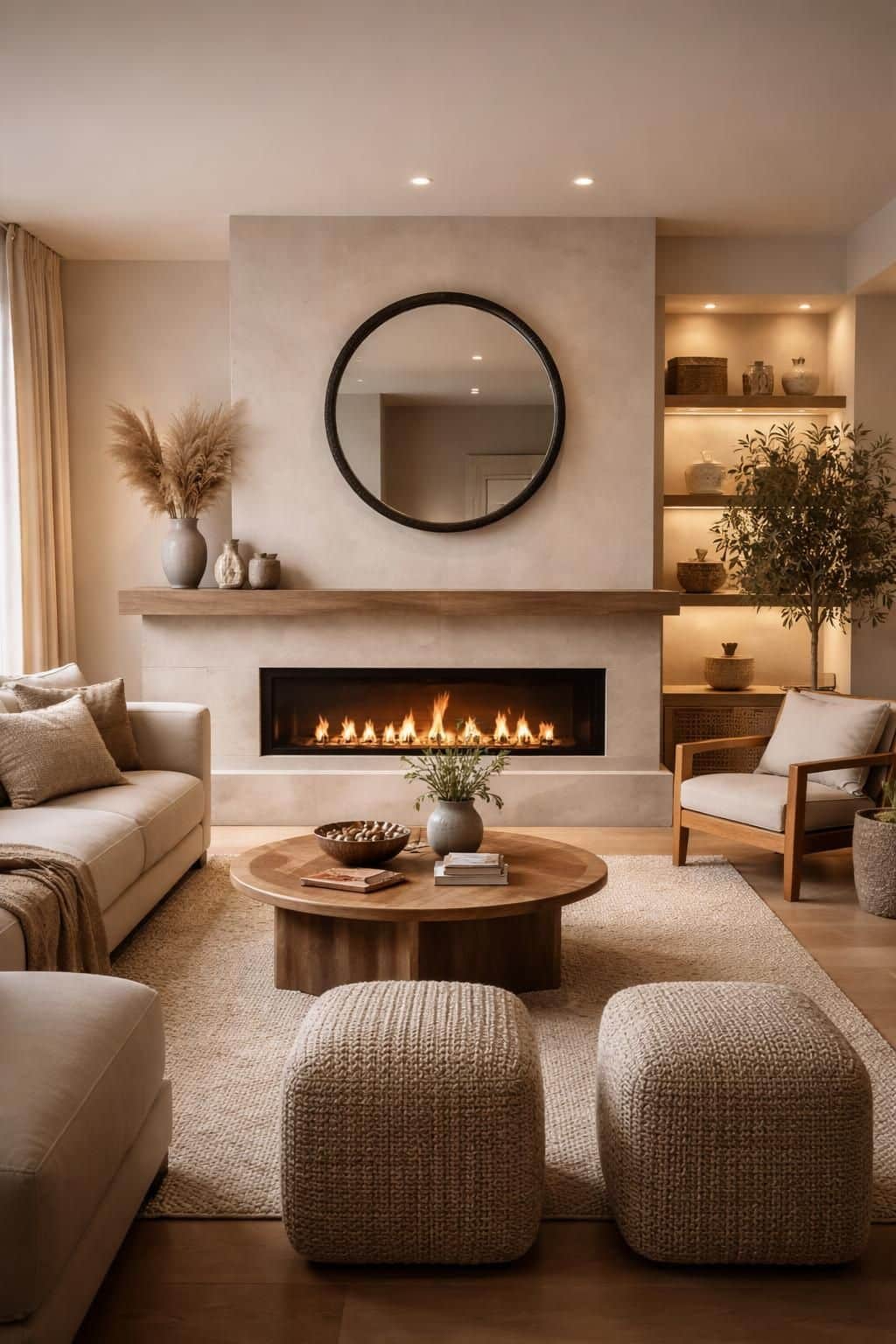 d&eacute;couvrez comment d&eacute;corer un coin chemin&eacute;e moderne avec style et &eacute;l&eacute;gance, en alliant confort et design contemporain pour une ambiance chaleureuse.