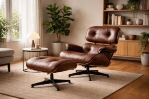 apprenez à décorer un salon en mettant en valeur un fauteuil iconique, pour un espace élégant et unique alliant style et confort.