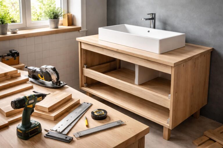 découvrez comment fabriquer un meuble vasque personnalisé facilement grâce à notre guide étape par étape, pour allier style et fonctionnalité dans votre salle de bain.