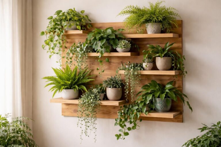 apprenez à fabriquer un support de plantes mural élégant et pratique pour décorer votre intérieur tout en optimisant l'espace.