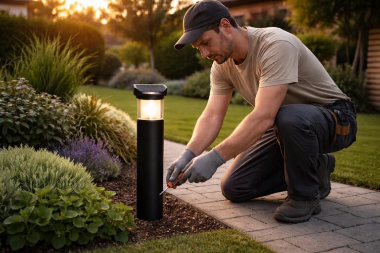 découvrez comment installer des bornes lumineuses solaires facilement pour un éclairage extérieur écologique et économique.