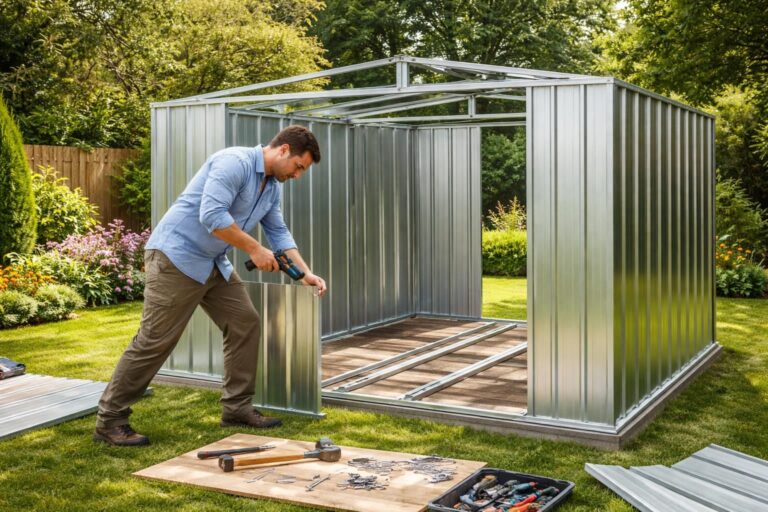 découvrez comment installer facilement un abri de jardin métallique durable et pratique pour protéger vos outils et optimiser votre espace extérieur.