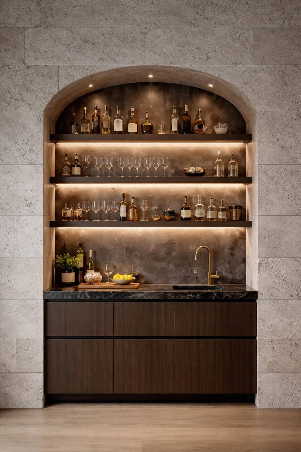 d&eacute;couvrez comment installer un bar encastr&eacute; dans un mur facilement et gagnez de l'espace tout en ajoutant une touche design &agrave; votre int&eacute;rieur.
