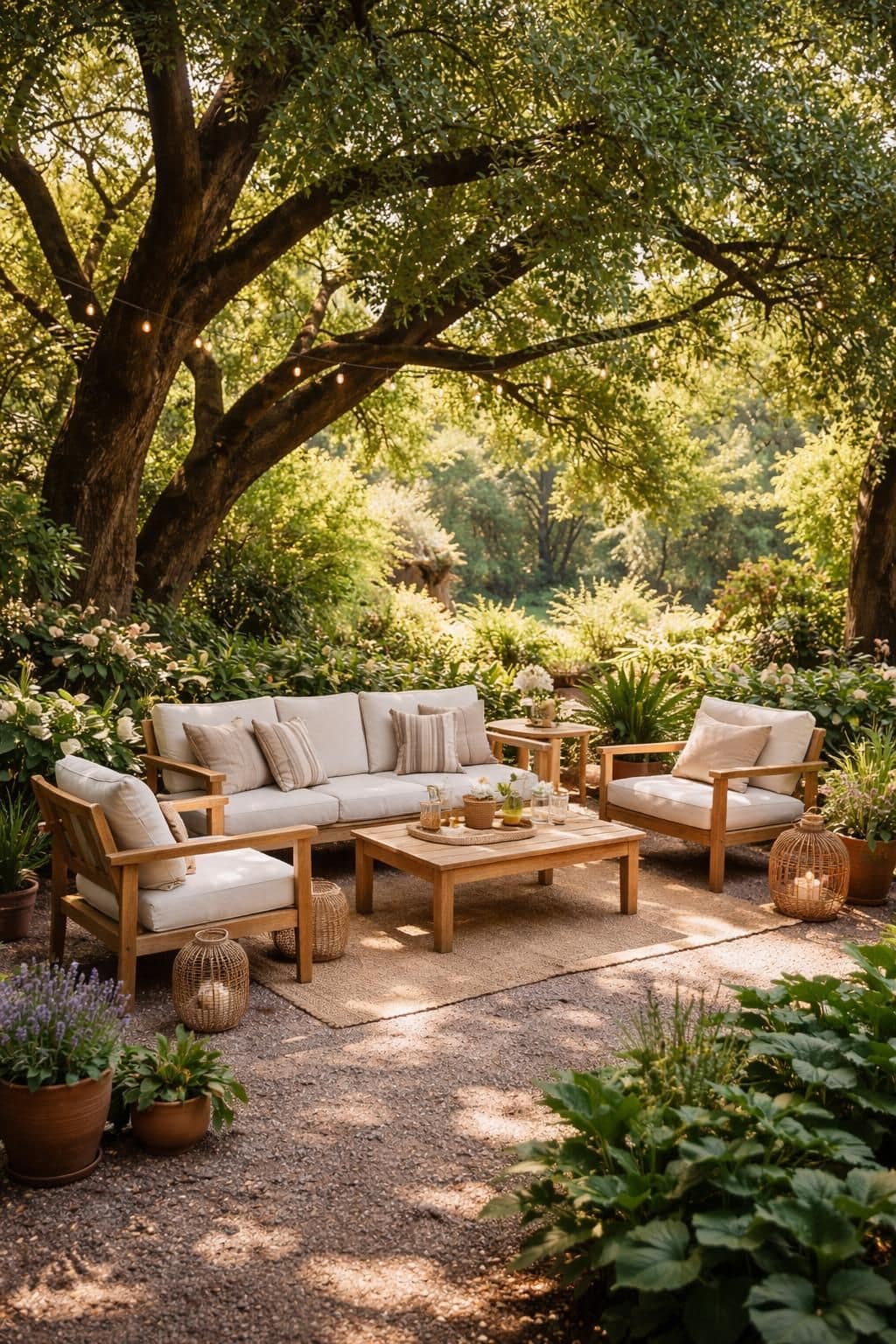 d&eacute;couvrez comment installer un coin ombrag&eacute; sous vos arbres pour profiter d'un espace frais et agr&eacute;able en plein air. conseils pratiques et astuces pour am&eacute;nager votre jardin.