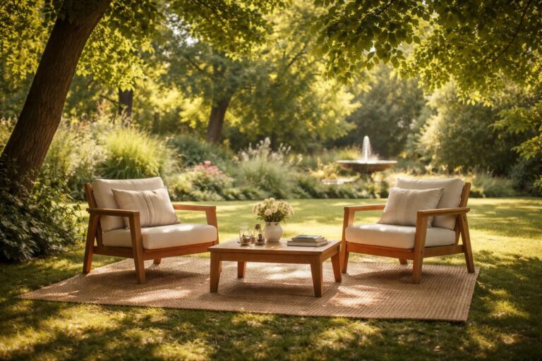 découvrez comment aménager un coin ombragé sous vos arbres pour créer un espace frais et agréable dans votre jardin, idéal pour se détendre en été.