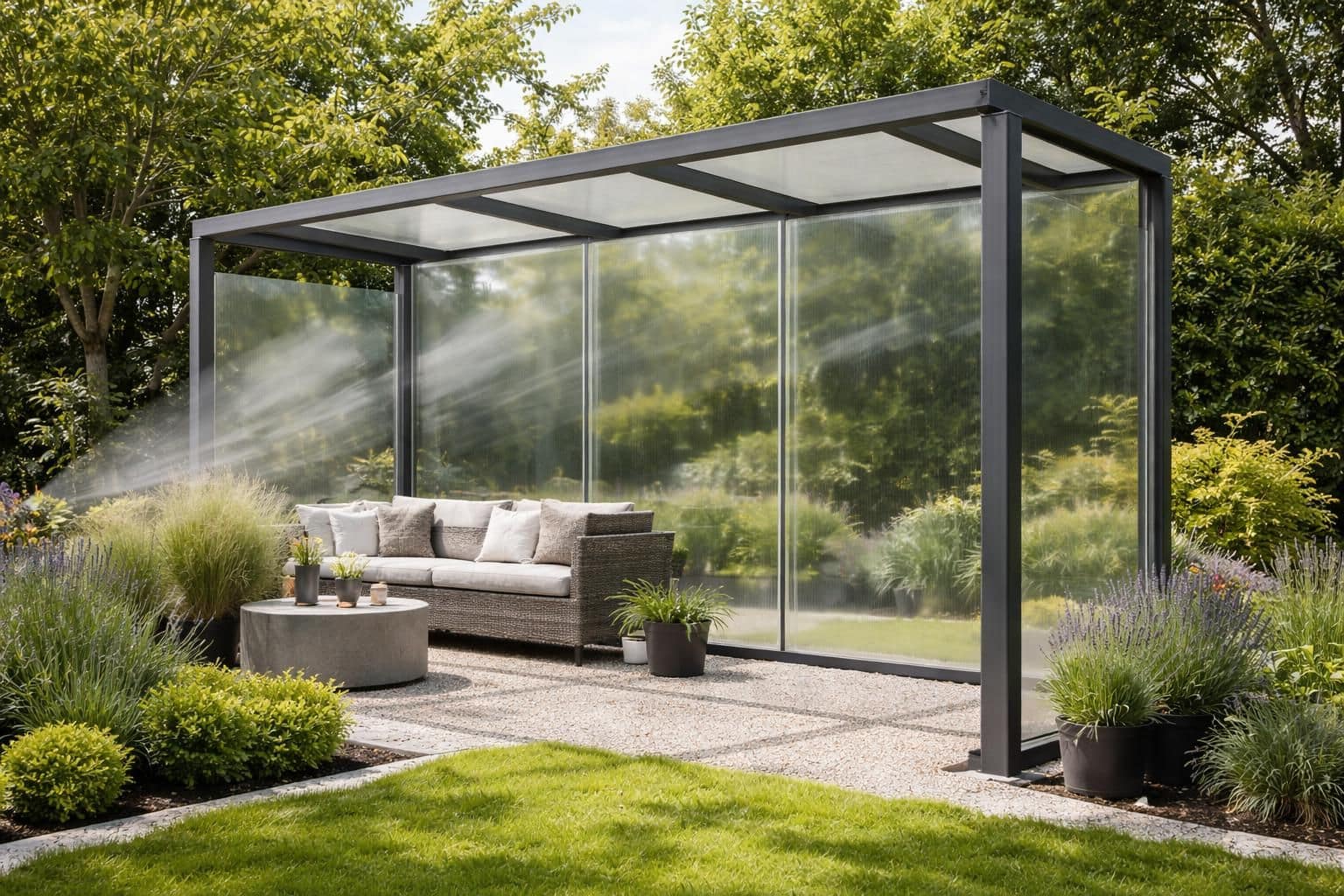 d&eacute;couvrez comment installer facilement un pare-vent en polycarbonate pour prot&eacute;ger efficacement votre espace ext&eacute;rieur tout en laissant passer la lumi&egrave;re naturelle.
