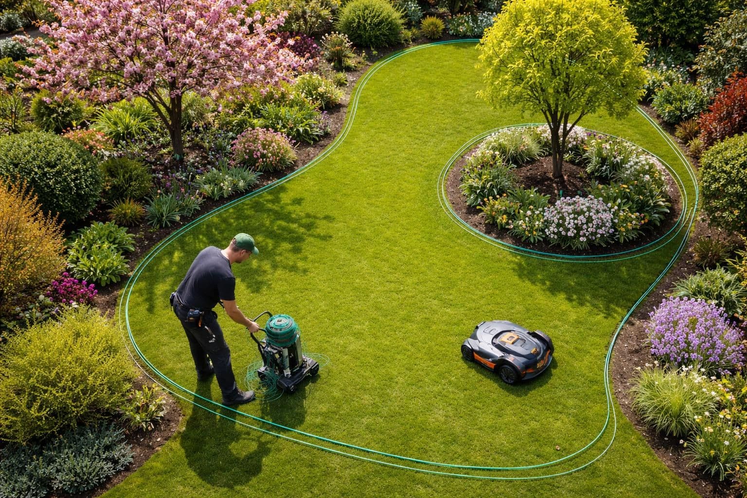 d&eacute;couvrez comment installer facilement un robot tondeuse pour entretenir votre jardin de mani&egrave;re autonome et efficace. guide &eacute;tape par &eacute;tape pour une pelouse parfaite.