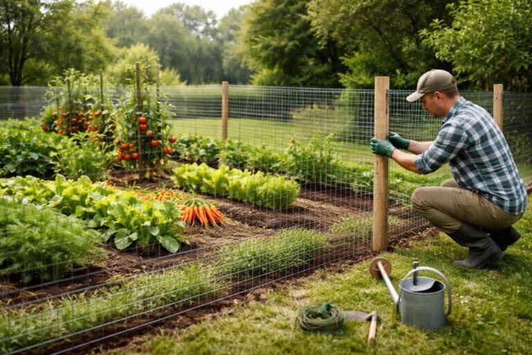 découvrez comment installer un système anti-gibier efficace pour protéger votre potager des animaux indésirables et garantir une récolte abondante.
