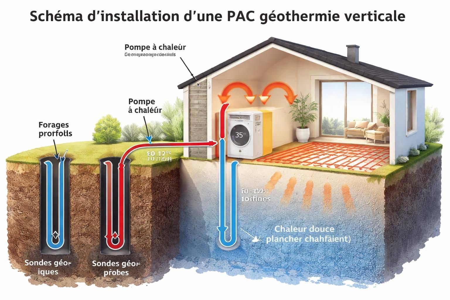 d&eacute;couvrez comment installer une pompe &agrave; chaleur g&eacute;othermique verticale pour optimiser le chauffage et la climatisation de votre habitat tout en r&eacute;alisant des &eacute;conomies d'&eacute;nergie.
