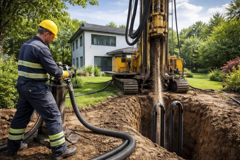 découvrez comment installer une pompe à chaleur géothermique verticale pour optimiser le chauffage de votre habitation de manière écologique et économique.