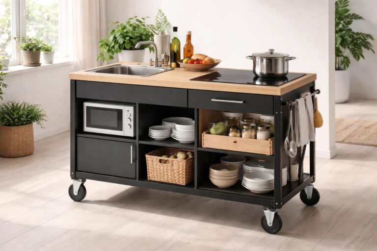 découvrez comment installer une cuisine nomade sur roulettes pour allier praticité et mobilité dans votre espace culinaire.