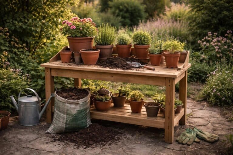découvrez comment installer une table de rempotage efficacement pour faciliter le jardinage et le repiquage de vos plantes. guide pratique et conseils essentiels.