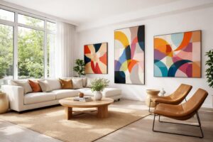 découvrez comment intégrer des toiles abstraites contemporaines dans votre intérieur pour apporter une touche moderne et artistique à votre décoration.