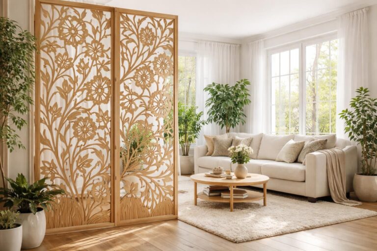 découvrez comment intégrer un paravent décoratif pour sublimer votre intérieur tout en optimisant l'espace et la luminosité.