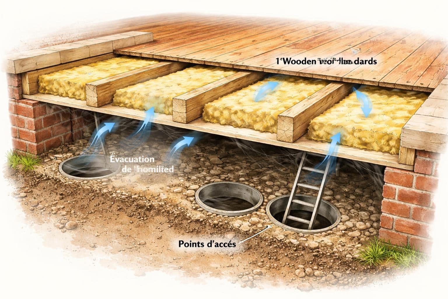 d&eacute;couvrez comment isoler un sol ancien efficacement avec des lambourdes pour am&eacute;liorer le confort thermique et acoustique de votre habitation.