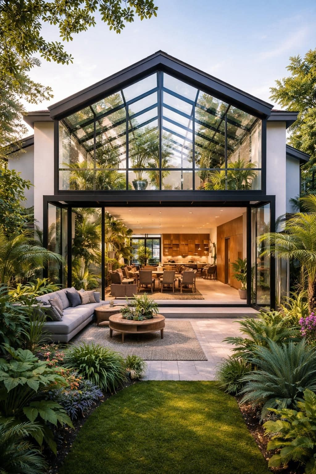 d&eacute;couvrez comment am&eacute;nager et g&eacute;rer l'&eacute;t&eacute; dans votre maison avec verri&egrave;re pour profiter d'un espace lumineux tout en restant frais et confortable.