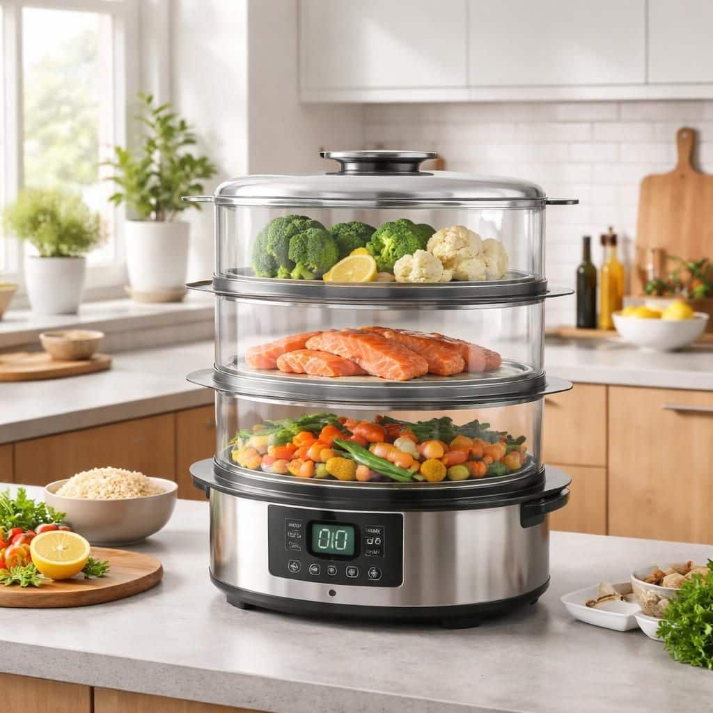 d&eacute;couvrez comment optimiser votre cuisine pour la cuisson vapeur, en am&eacute;nageant l'espace et choisissant les &eacute;quipements adapt&eacute;s pour une cuisine saine et efficace.