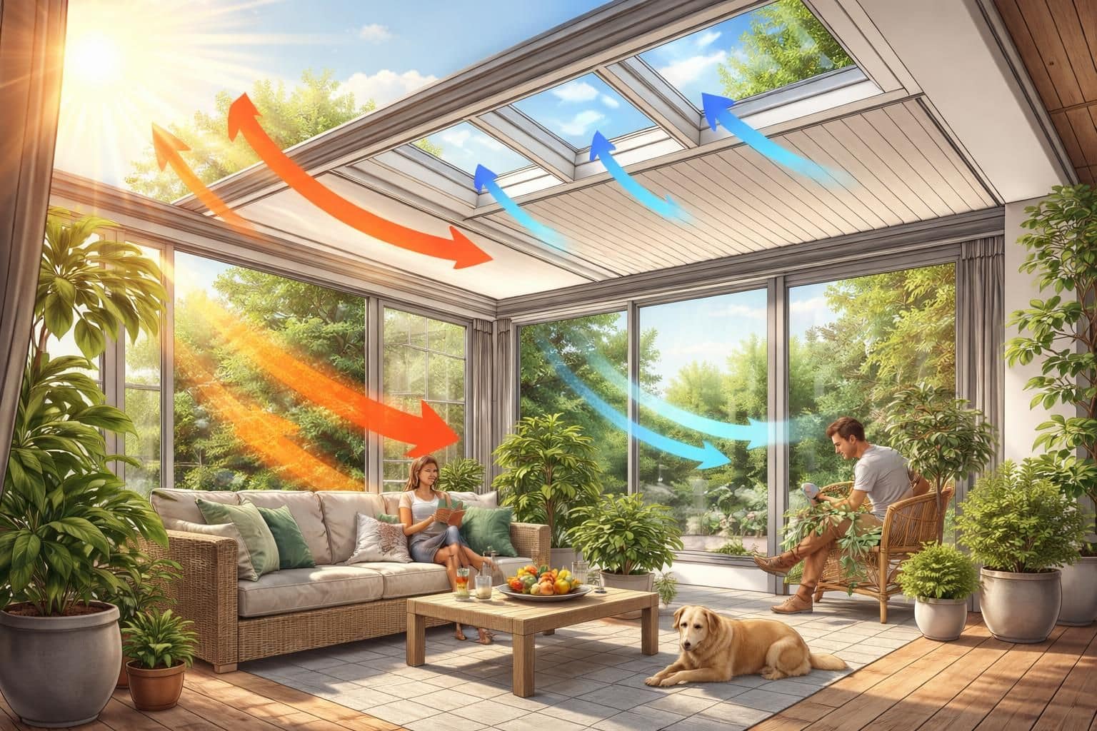 d&eacute;couvrez comment optimiser votre v&eacute;randa pour profiter pleinement de votre espace en &eacute;t&eacute; comme en hiver, gr&acirc;ce &agrave; des astuces d'am&eacute;nagement, d'isolation et de ventilation efficaces.