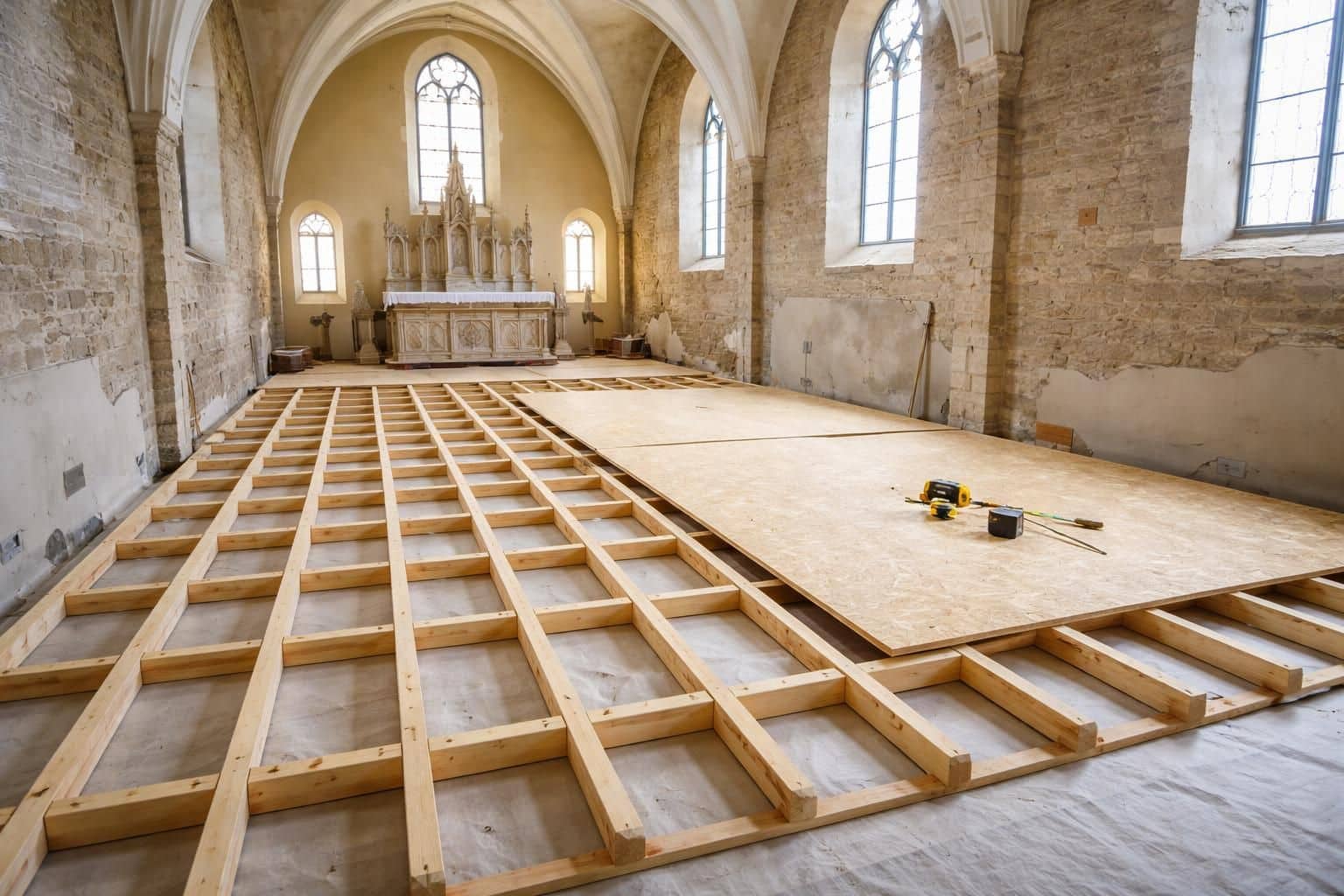 d&eacute;couvrez comment poser un plancher technique sur lambourdes avec notre guide &eacute;tape par &eacute;tape, pour un sol stable et durable adapt&eacute; &agrave; vos besoins.