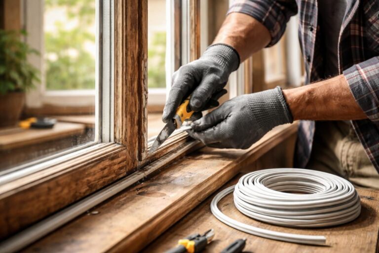 découvrez comment remplacer facilement les joints de fenêtres en bois pour améliorer l'isolation et le confort de votre maison.